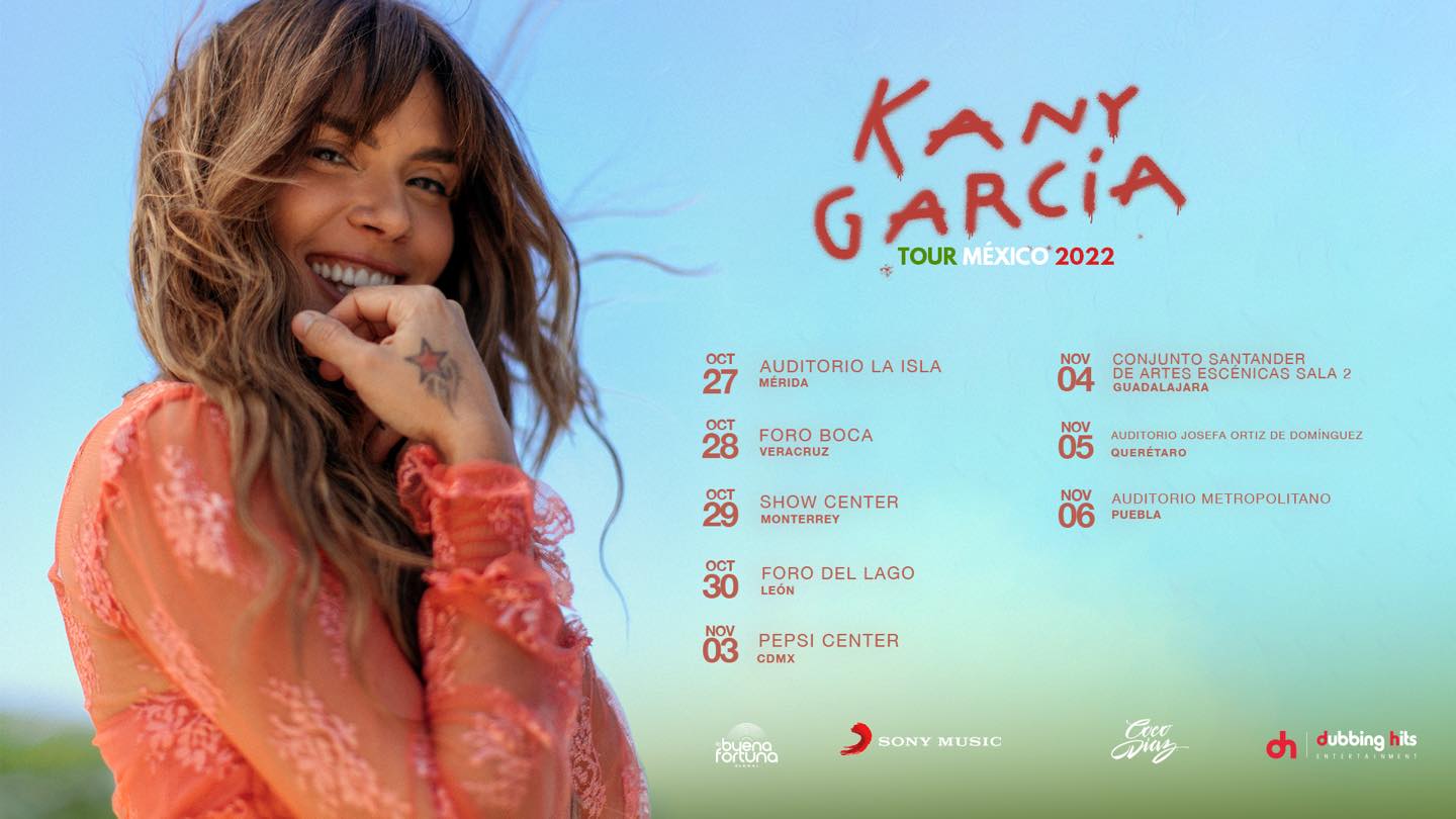 Kany Garcia Tour Mexico 2022